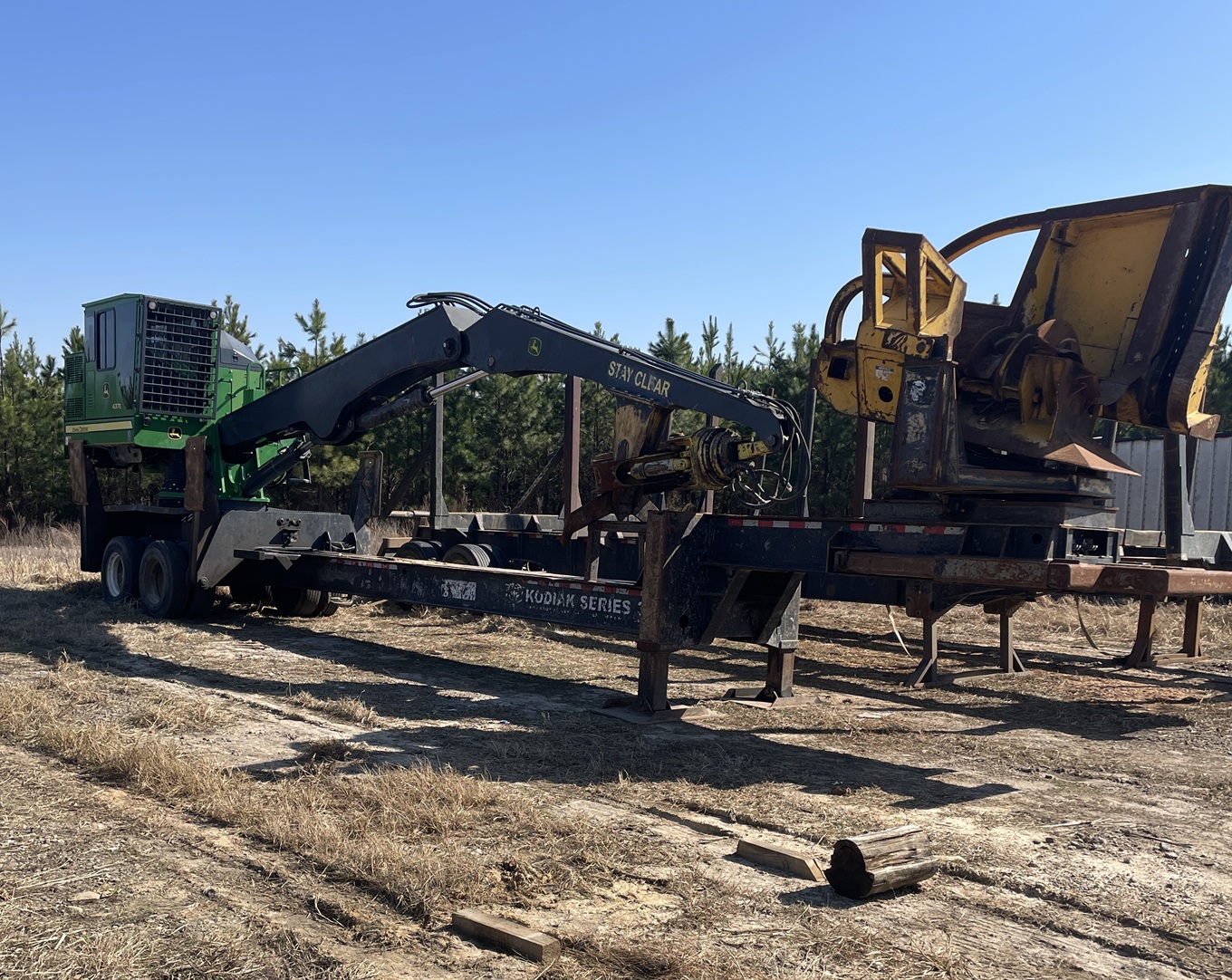 2017 JOHN DEERE 437E Knuckleboom Loader w CSI 264 Delimber